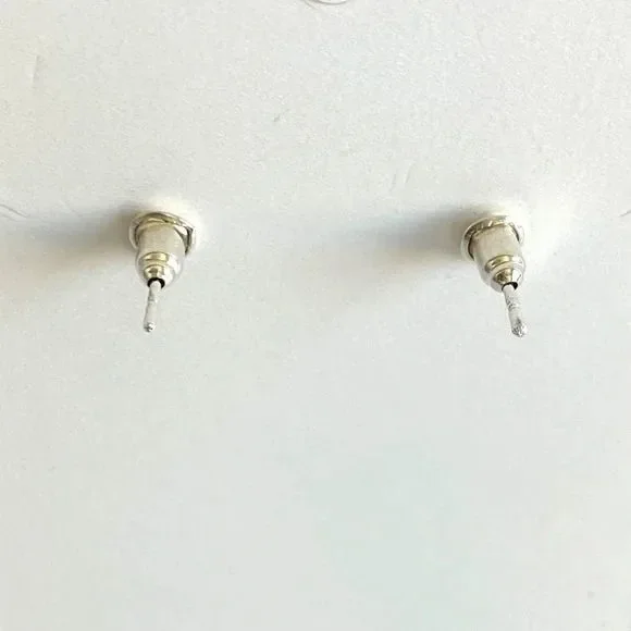 Indio Jewelry Tiny Minimalist Silver Cat Stud Earrings #119 - Picture 6 of 6